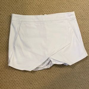 White Envelope Skirt